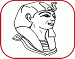 coloring pages egyptian drawings