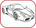 coloring pages ferrari