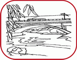 coloring pages landscapes